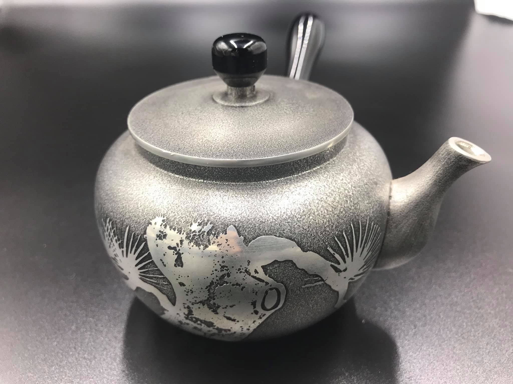 錫製茶器 急須 茶入 茶托 錫半作品