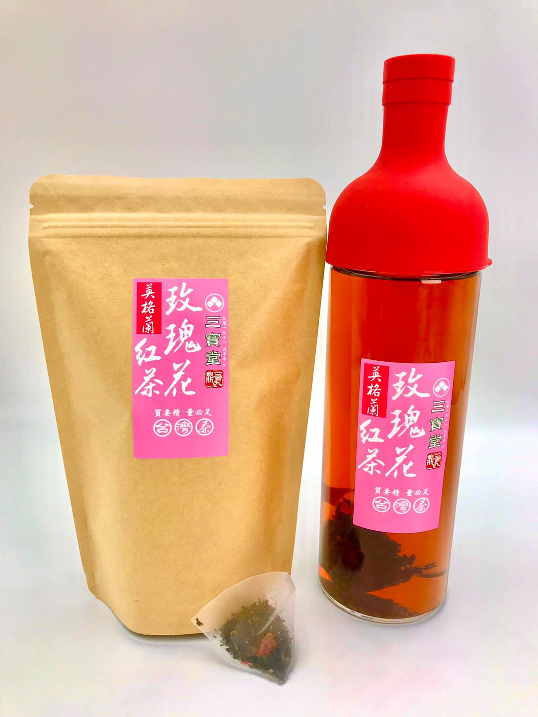 英格蘭 玫瑰花紅茶 THE ROSE BLACK TEA BAGS TRADITION  三寶堂茗茶